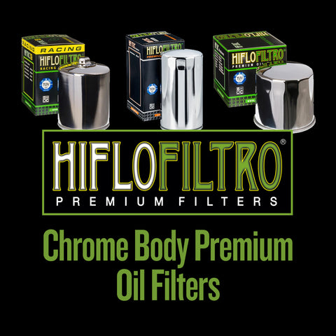 Hiflo Filtro Chrome Body Premium Oil Filters