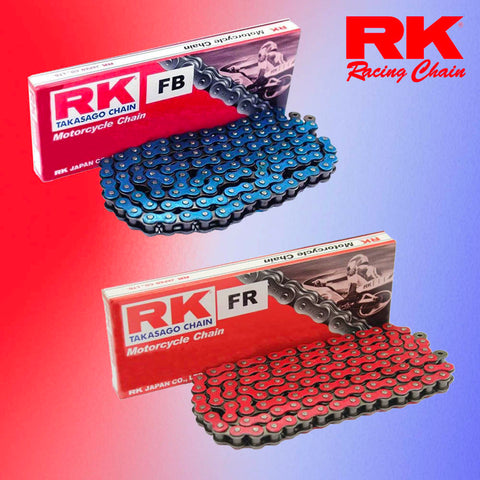 RK Chains in Red & Blue!