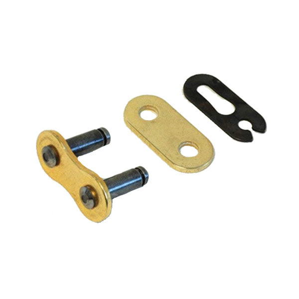 Gold O-Ring Chain Split Link (Master Link) - 520 Size Clip