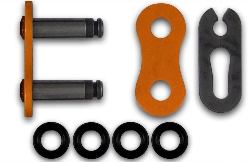 RK Chain Link 520 XSO Orange Clip/Split Connecting Link