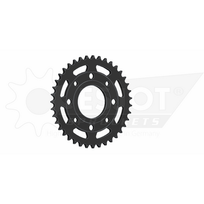 15001-39 Black Steel Esjot Rear Drive Sprocket 39 Teeth (JTR269.39)