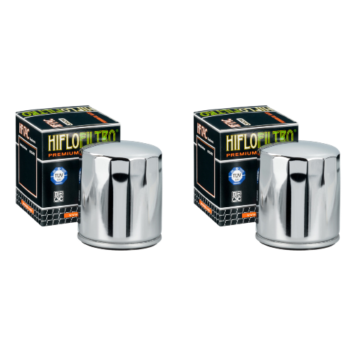 Hiflo Filtro HF174C Chrome Body Premium Oil Filter