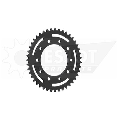 32206-43 Black Steel Esjot Rear Drive Sprocket 43 Teeth (1316.43)