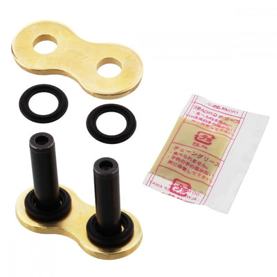 DID Gold X-Ring Drive Chain 530 VX GB Rivet Connecting Link