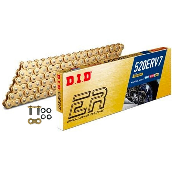 DID 520 ERV7 Gold Road Race / Enduro / Motocross 520ERV7GG 120 (ZJ) –  Chains and Sprockets