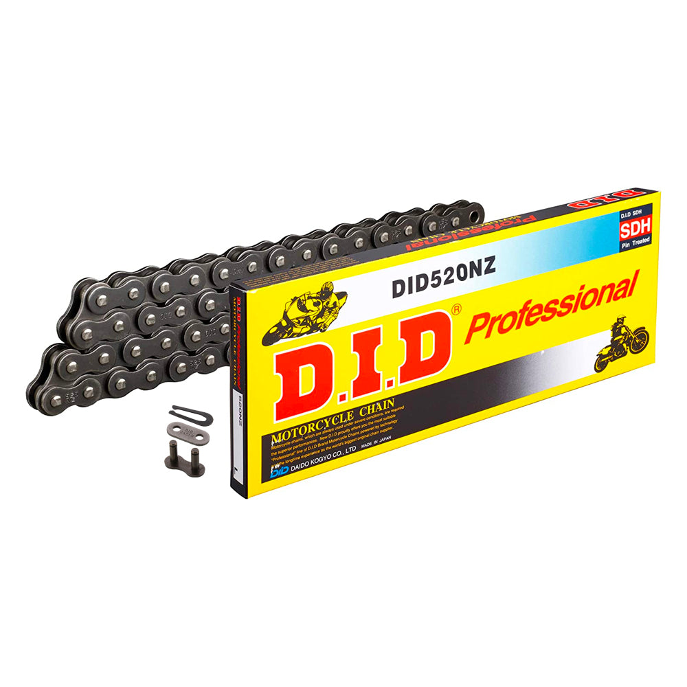 Motorcycle Chain DID Super Heavy Duty Steel 520 NZ SDH 106 (FJ)