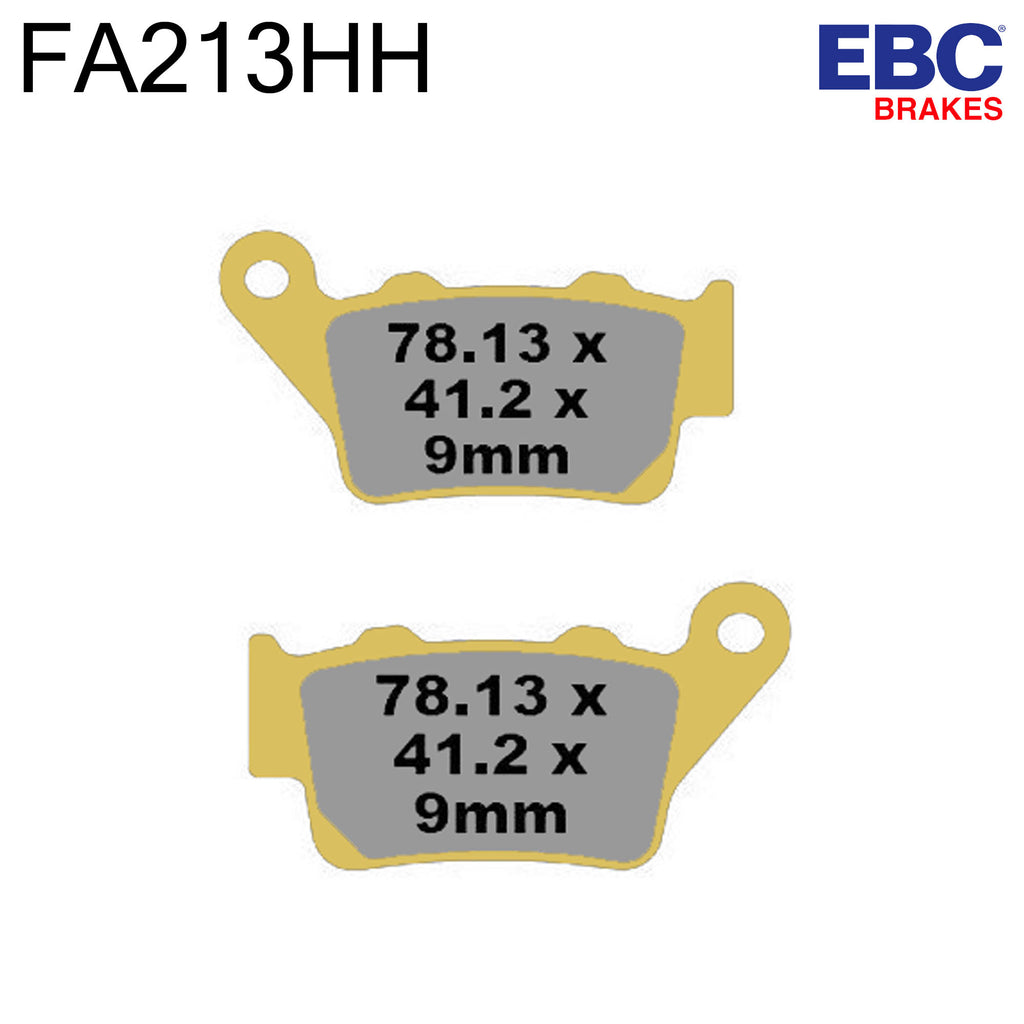 EBC HH Sintered Rear Brake Pads FA213HH