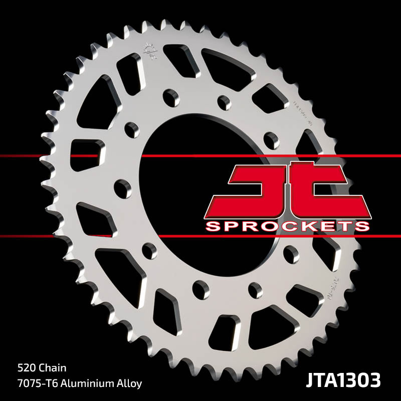 JTA1303 Rear Alloy Drive Motorcycle Sprocket 52 Teeth (JTA 1303.52)