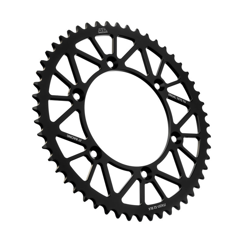 JT Racelite Ultra Lightweight Black Aluminium Rear Drive Sprocket (JTA 251.52BLK)