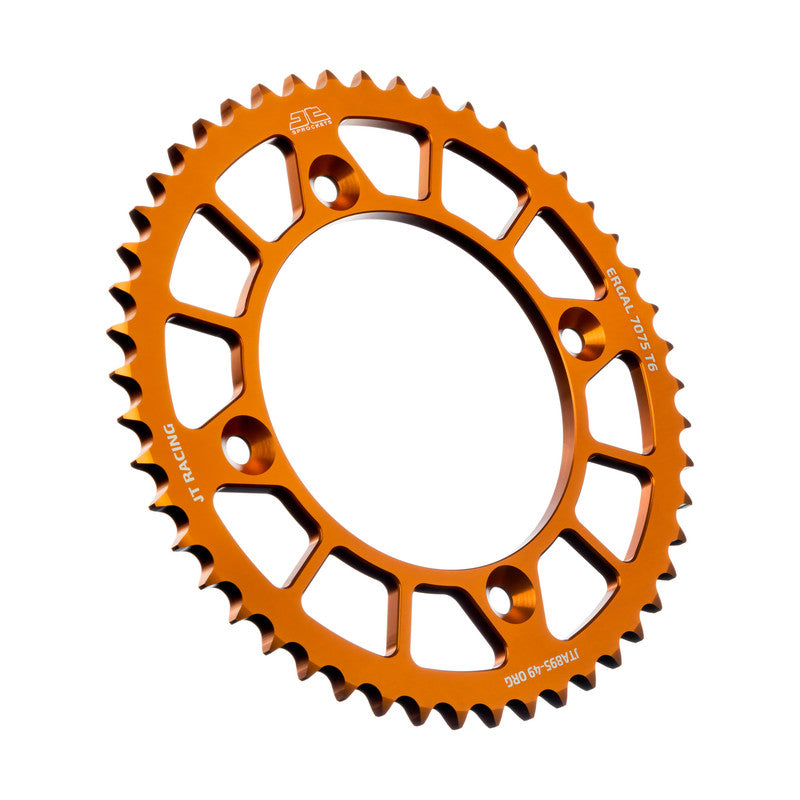 JT Racelite Ultra Lightweight Orange Aluminium Rear Drive Sprocket (JTA 895.49ORG)