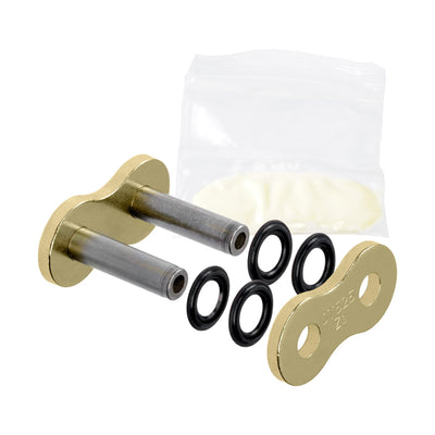 JT Super X-Ring Drive Chain 525 Z3 Gold & Silver Rivet Hollow Connecting Joining Link
