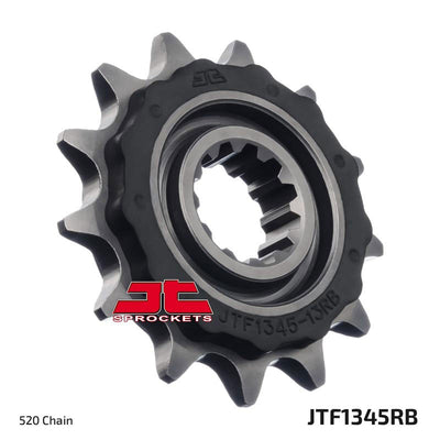 JTF1345 Rubber Cushioned Front Drive Motorcycle Sprocket 13 Teeth (JTF 1345.13)