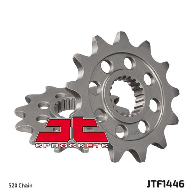 JTF1446 Front Drive Motorcycle Sprocket 13 Teeth (JTF1446.13)