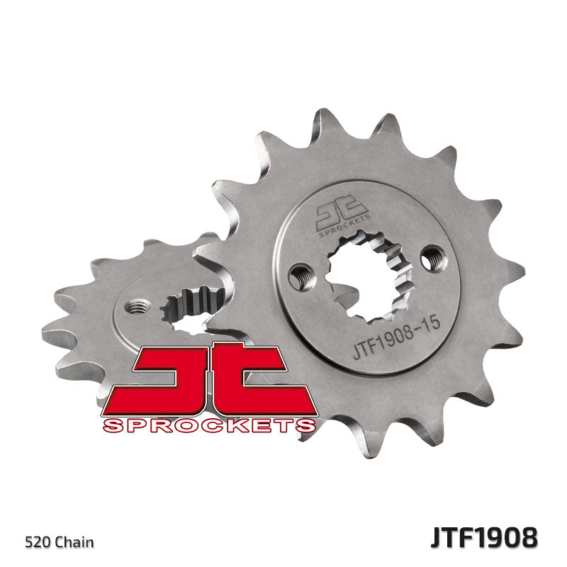JTF1908 Front Drive Motorcycle Sprocket 15 Teeth (JTF 1908.15)