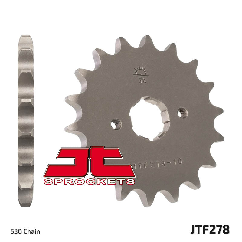 Front Motorcycle Sprocket for Honda_CB250 G5_75-77, Honda_CB250 K3_73, Honda_CB250 K4_74, Honda_CB350 K_, Honda_CB400 N NA_79-80, Honda_CB400 T AT_78-79, Honda_CB450 DXK_89-92, Honda_CB450 NF_85, Honda_CB450 Night Hawk_, Honda_CJ250 T_76-79, Honda_CJ360 T_78, Honda_CM400 T-A Chopper_79-80, Honda_CM400 T_