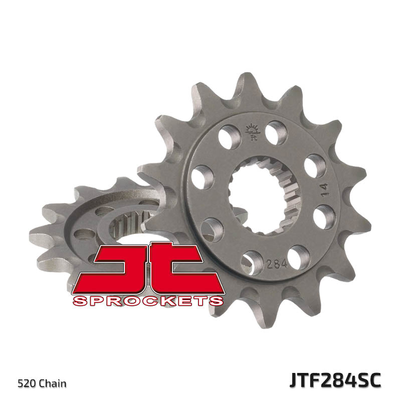 Front Motorcycle Sprocket for Honda_CR250 RJ RK_88-89, Honda_CR250 RL RM_90-91, Honda_CR500_88-91, Honda_CR500_92-01, Honda_CRM250 K K2 L_91, Honda_CRM250 RK RM_, Honda_TRX450 R_04-05