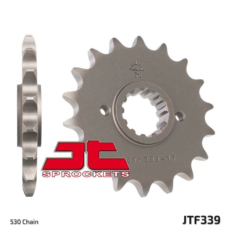 Front Motorcycle Sprocket for Honda_CB1000 F BIG 1_93-98, Honda_CB1100 F_83, Honda_CB1100 RB_81, Honda_CB1100 RC RD_82-83, Honda_CB1100 SF X-11_00-03, Honda_CB750 CA CB_, Honda_CB900 Bol d 'Or_79-82, Honda_CB900 F_79-84, Honda_CBR1000 F_89-95, Honda_CBR1000 F_96-00, Honda_CBR1000 FH FJ_87-88, Honda_CBR1100 XX_97-07, Honda_VF1000 FE_84, Honda_VF1000 FF F2F_84-85, Honda_VF1000 RE RF RG_84-86, Honda_VF750 F_83-85, Honda_VFR800 F PGM & CBS_00-01, Honda_VFR800 F1-W X_98-99