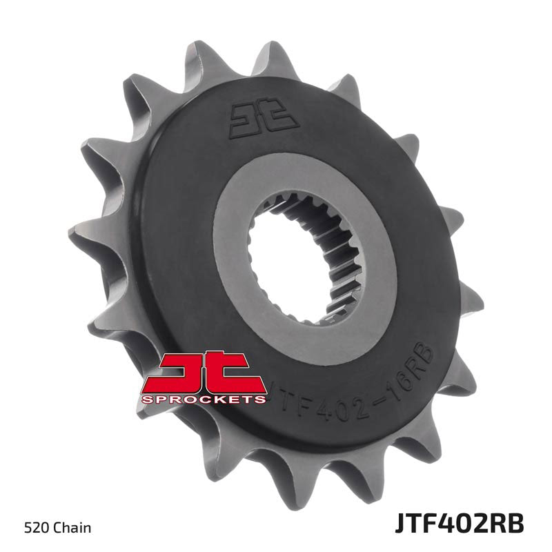 JTF402 Rubber Cushioned Front Drive Motorcycle Sprocket 16 Teeth (JTF 402.16)