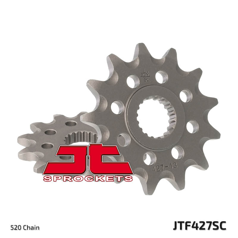 Front Motorcycle Sprocket for Suzuki_RM-Z250 K7 K8 K9_07-09, Suzuki_RM125 D_83, Suzuki_RM125 E_84, Suzuki_RM125 F_85, Suzuki_RM125 G_86, Suzuki_RM125 H_87, Suzuki_RM125 N P R S T_92-96, Suzuki_RM125 T X Z_80-82, Suzuki_RM125 V W X_97-99, Suzuki_RM125_00-05, Suzuki_RM125_06-11, Suzuki_RM125_12