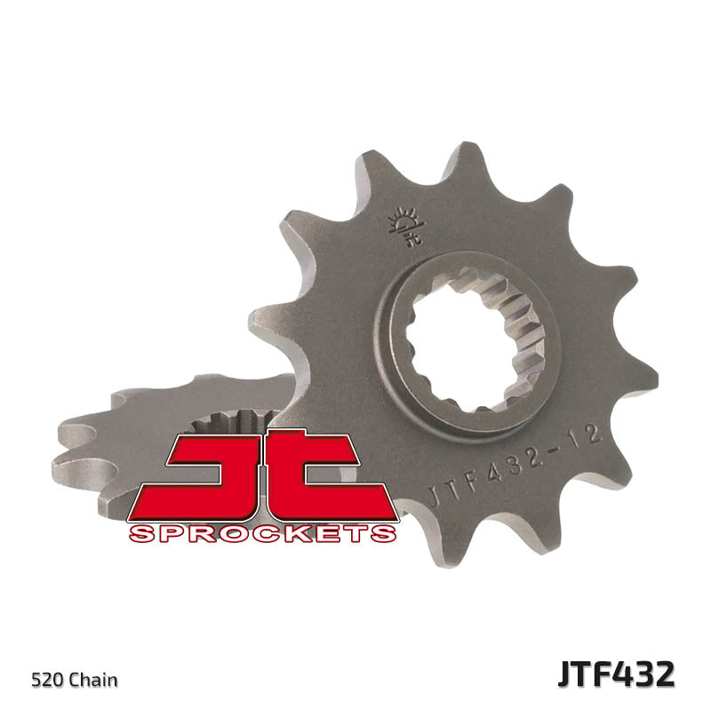 JTF432 Front Drive Motorcycle Sprocket 14 Teeth (JTF 432.14)