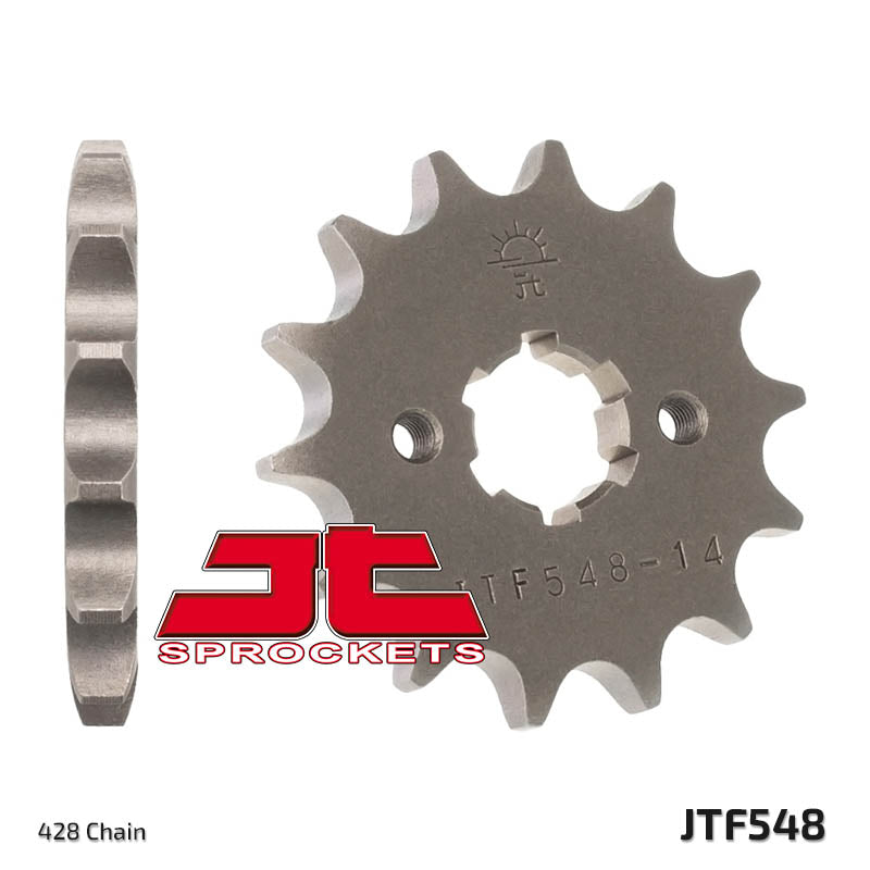 Front Motorcycle Sprocket for Motor Hispania_125 KN1_10, Motor Hispania_125 MH7 LC_09-10, Motor Hispania_125 RX R_09-10, Yamaha_XT125 R_08-10, Yamaha_XT125 X_08-10, Yamaha_YBR125 Custom_08-12, Yamaha_YBR125_07-12, Yamaha_YFM125 R-A B Raptor_11-12