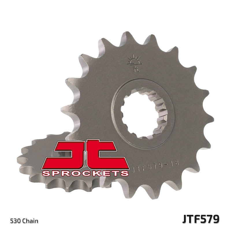 JTF579 Front Drive Motorcycle Sprocket 18 Teeth (JTF 579.18)