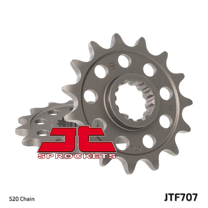 JTF707 Front Drive Motorcycle Sprocket 14 Teeth (JTF 707.14)