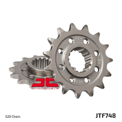 '-1 JTF748 Front Drive Motorcycle Sprocket 14 Teeth (JTF 748.14) Ducati 1199 Panigale R 520 Chain Conversion 2013-2017