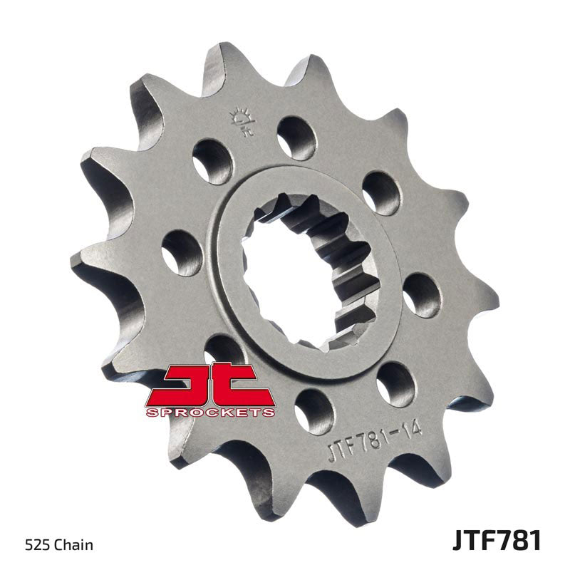 JTF781 Front Drive Motorcycle Sprocket 14 Teeth (JTF 781.14)