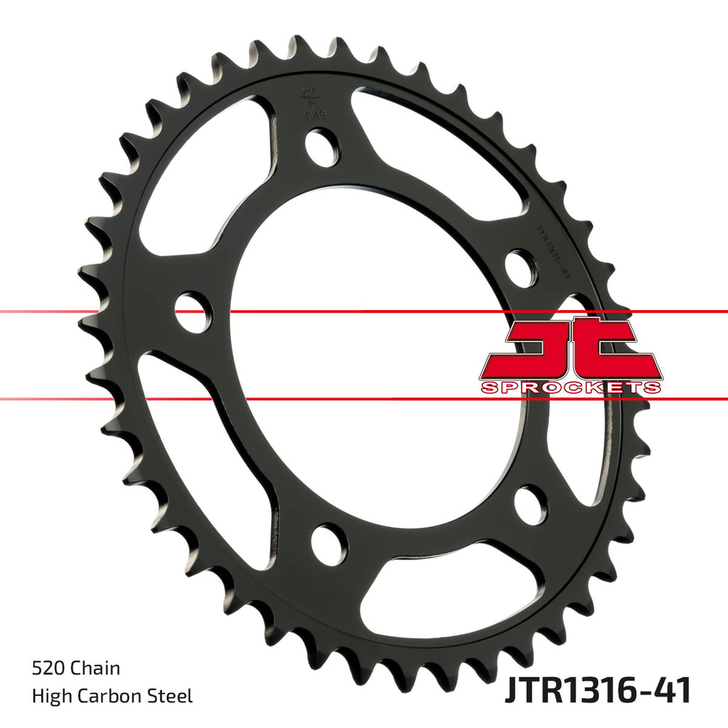 Honda CB500 / CBR500 JTR1316 Steel Motorcycle Rear Sprocket 41 Teeth (JTR 1316.41)