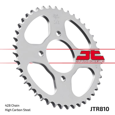 JTR810 Black Edition Induction Hardened ZBK Motorcycle Sprocket 47 Teeth (JTR 810.47)