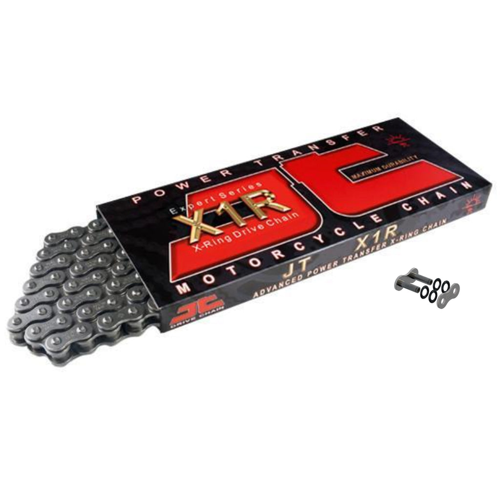 JT 525 X1R Steel 116 Link X-Ring Heavy Duty Motorcycle Chain