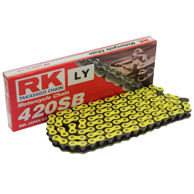 RK Yellow Chain 420 SB 106 to fit Honda MSX125 GROM 125 2013-2018