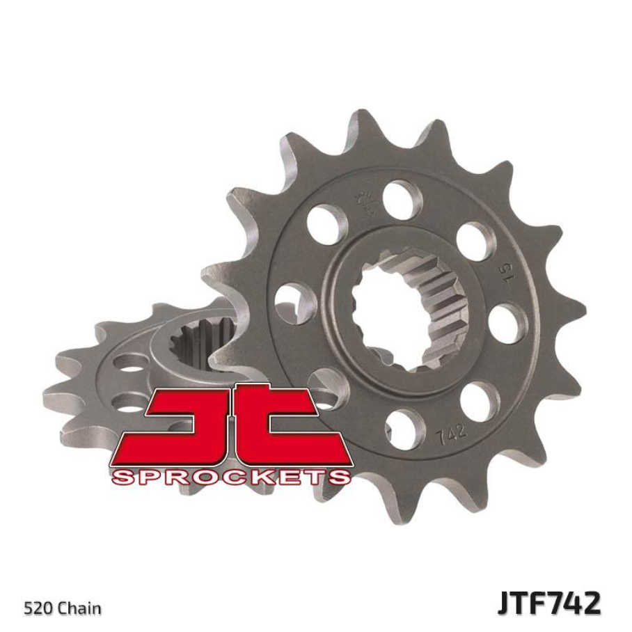 JTF742 Front Drive Motorcycle Sprocket 14 Teeth (JTF 742.14)