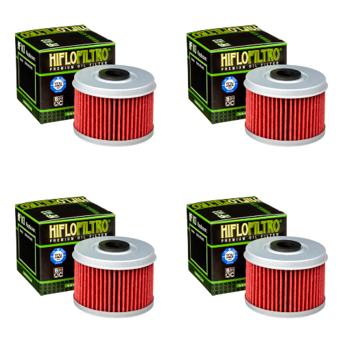Bundle of 4 Hiflo Filtro HF103 Premium Oil Filters