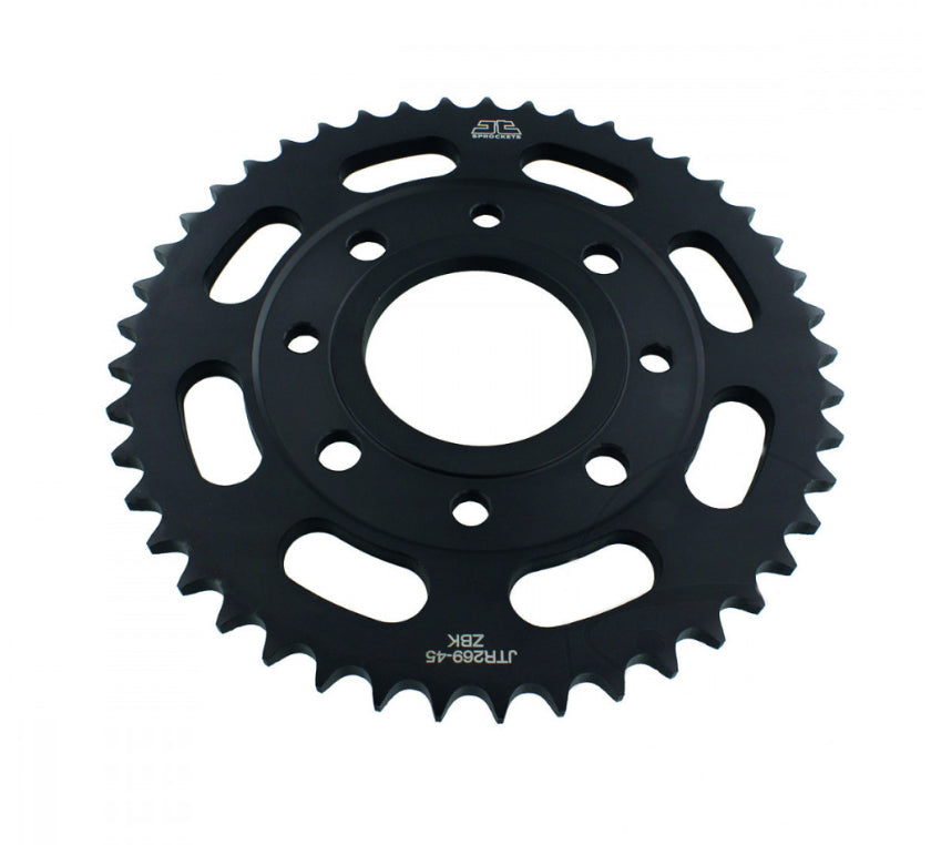 JTR269 Black Edition Induction Hardened ZBK Motorcycle Sprocket 42 Teeth (JTR 269.42)