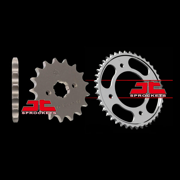 Honda CBF 125 20092013 Front & Rear JT Sprockets Bundle Chains and