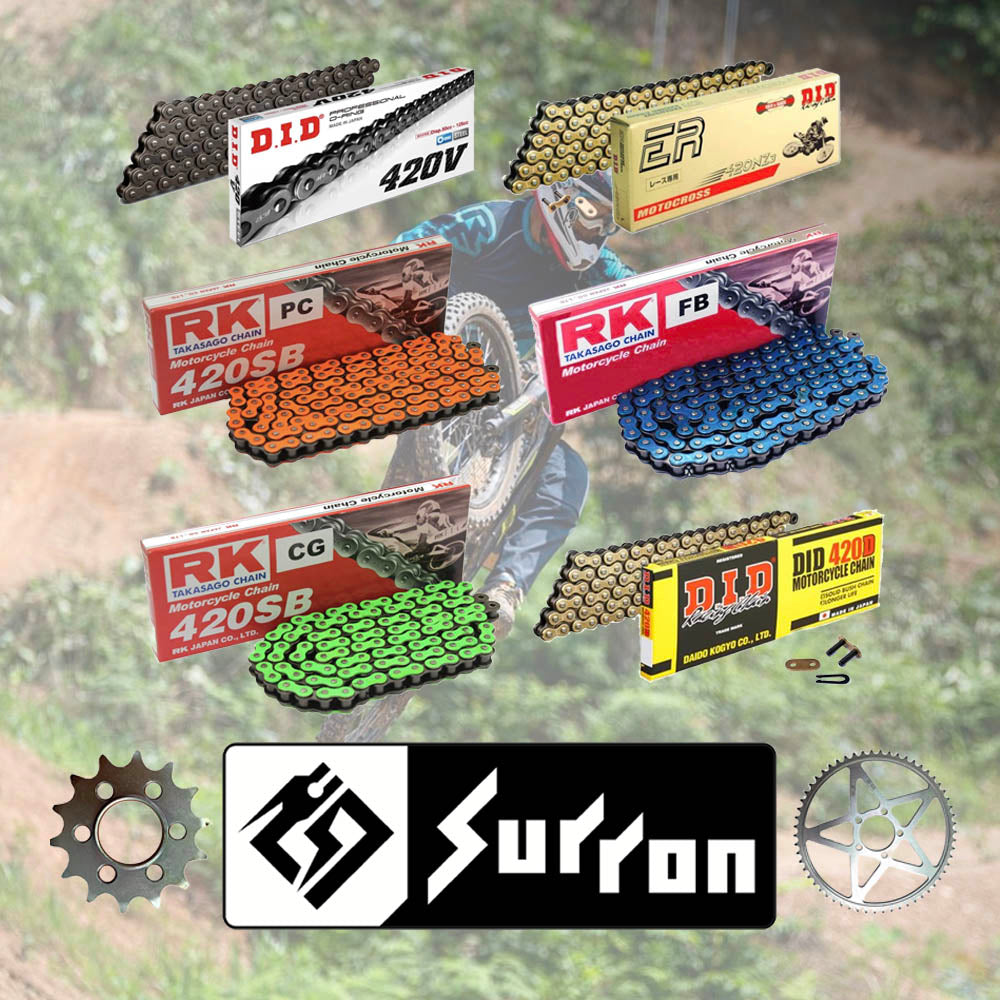 Now Stocking Sur-Ron Chains & Sprockets