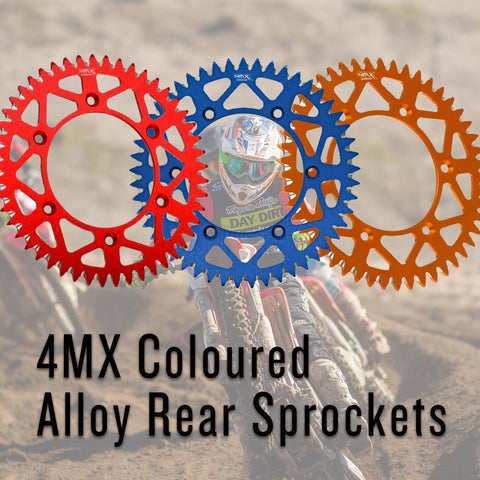 4MX Coloured Off-Road Sprockets - Made By ZF