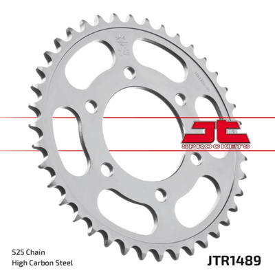 JTR1489 Rear Drive Motorcycle Sprocket 46 Teeth (JTR 1489.46)