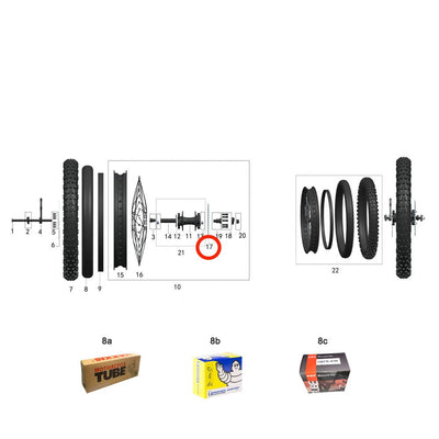 17. Talaria Electric Rear Sprocket (44T)