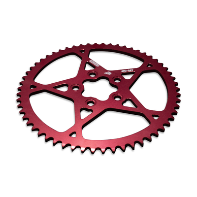 11. Rear Sprocket 58T Red