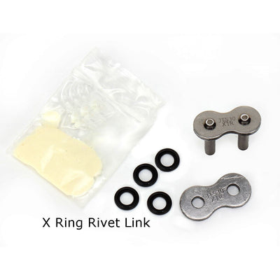 JT X-Ring Drive Chain 530 X1R Rivet Hollow Head Connecting Joining Link