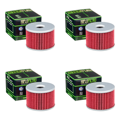 Bundle of 4 Hiflo Filtro HF591 Premium Oil Filters