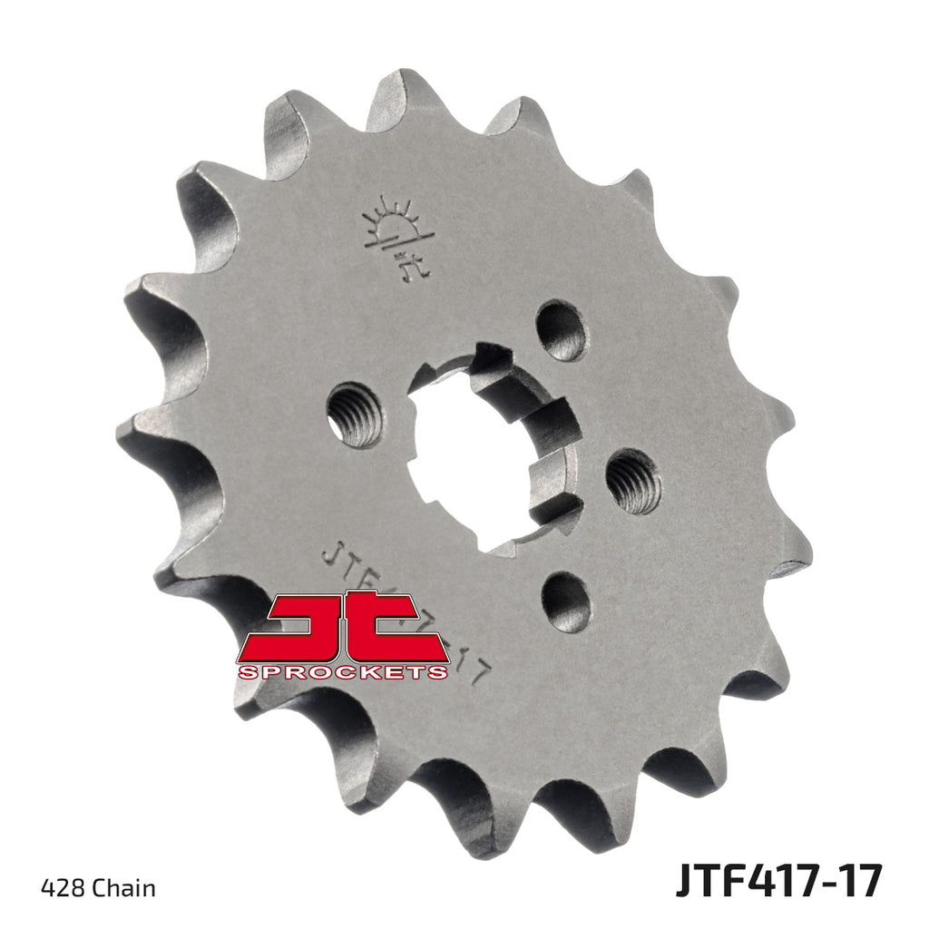 JTF417 Front Drive Motorcycle Sprocket 17 Teeth (JTF417.17)