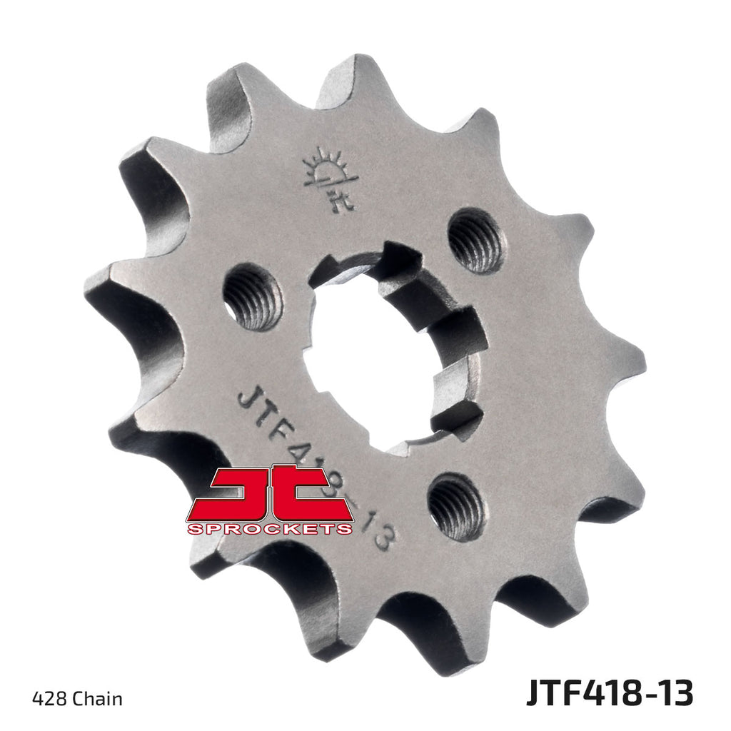 JTF418 Front Drive Motorcycle Sprocket 13 Teeth (JTF418.13)