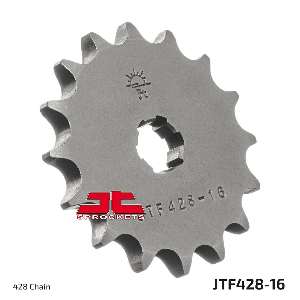 JTF428  Front Drive Motorcycle Sprocket 16 Teeth (JTF428.16)
