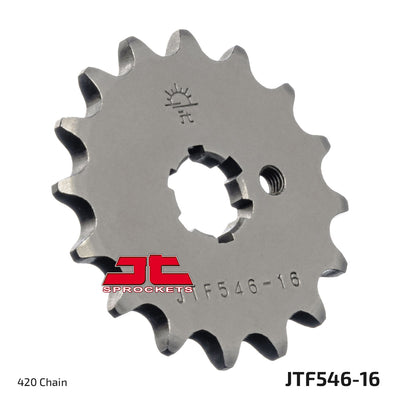 JTF546 Front Drive Motorcycle Sprocket 16 Teeth (JTF546.16)