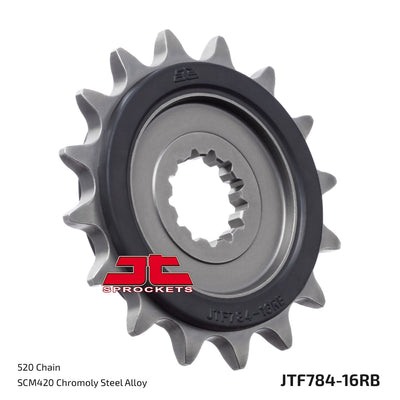 JTF784 Rubber Cushioned Front Sprocket 16 Teeth (JTF784.16RB)