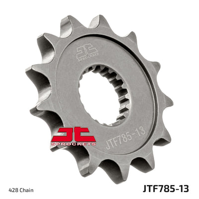 JTF785 Front Drive Motorcycle Sprocket 13 Teeth (JTF785.13)